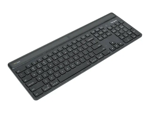 Targus EcoSmart - Tastatur bærekraftig energiutvinning bakteriedre...