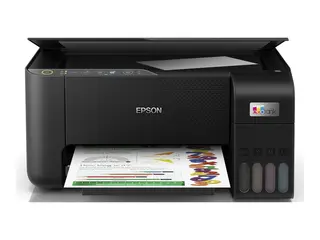 Epson EcoTank ET-2862 - Multifunksjonsskriver farge - ink-jet - ITS - A4 (medie) - opp til 10 spm (trykking) - 100 ark - Wi-Fi, USB - svart