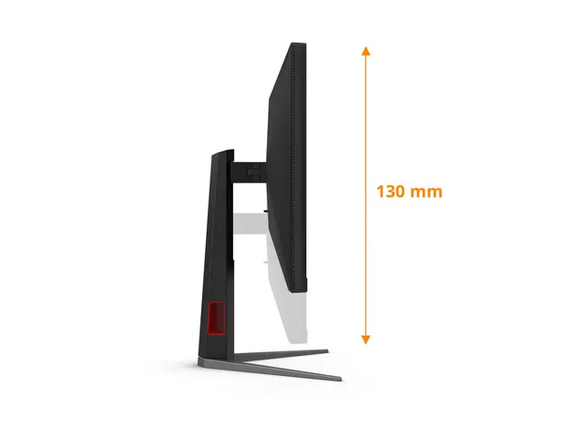 AOC Gaming U27G4XM - LED-skjerm - gaming 27" - 3840 x 2160 4K UHD (2160p) @ 160 Hz - Fast IPS - 1000 cd/m² - 1000:1 - DisplayHDR 1000 - 1 ms - 2xHDMI, DisplayPort - svart, rød 