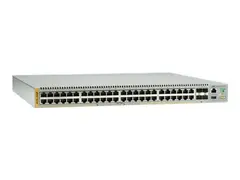 Allied Telesis AT x510L-52GP - Switch L3 - Styrt - 48 x 10/100/1000 (PoE+) + 4 x 10 Gigabit Ethernet (on Demand) / 1 Gigabit Ethernet SFP+ - rackmonterbar - PoE+ (185 W)