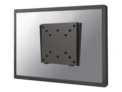 Neomounts FPMA-W25 - Brakett - fast - for LCD-skjerm svart - skjermstørrelse: 10"-30" - veggmonterbar