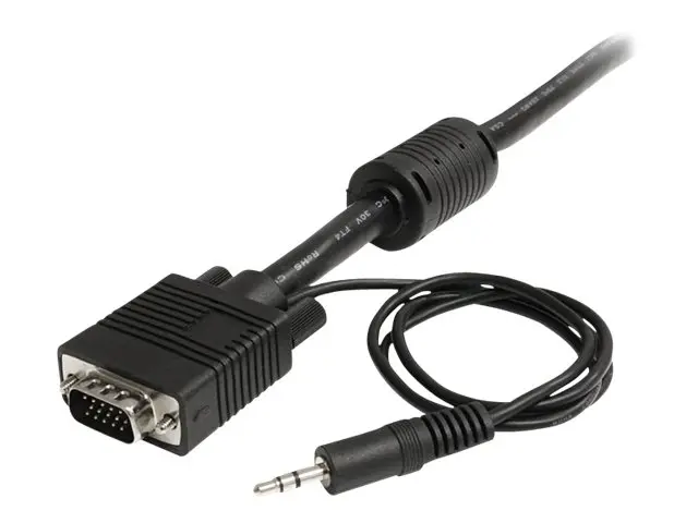 StarTech.com 2m Coax High Resolution Monitor VGA Video Cable with ...
