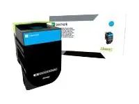 Lexmark 700H2 - Høy ytelse - cyan - original - tonerpatron LCCP - ...