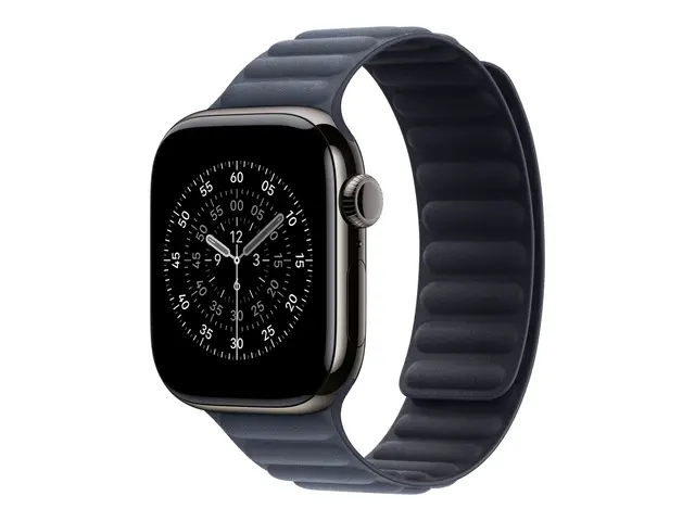 Apple - Klokkestropp for smart armbåndsur 42mm M/L-størrelse marin...