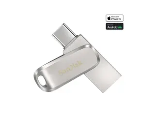 SanDisk Ultra Dual Drive Luxe - USB-flashstasjon 32 GB - USB 3.1 Gen 1 / USB-C