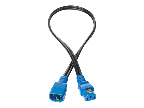 HPE Jumper Cord - Strømkabel - power IEC 60320 C13 til IEC 60320 C14 AC 250 V - 10 A - 2 m - svart - Hele verden - for Apollo 4510 Gen9; Modular Smart Array P2000 G3; ProLiant DL360 G7, XL290n Gen10