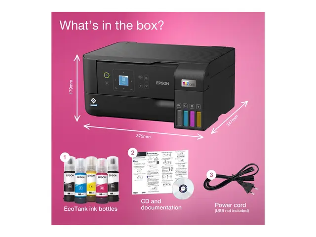 Epson EcoTank ET-2840 - Multifunksjonsskriver farge ink-jet ITS A4...