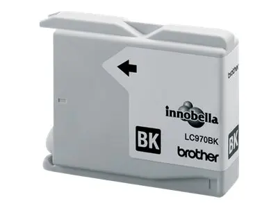 Brother LC970BK - Svart - original - blekkpatron - for Brother DCP...
