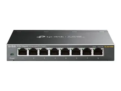 TP-Link JetStream TL-SG108E Easy Smart Switch - Styrt 8 x 10/100/1...