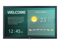 LG 22SM3G-B - 22&quot; Diagonalklasse (21.5&quot; synlig) SM3G Series LED-bakgrunnsbelyst LCD-skjerm - intelligent skilting med Integrated Pro:Idiom - 1080p 1920 x 1080 - svart