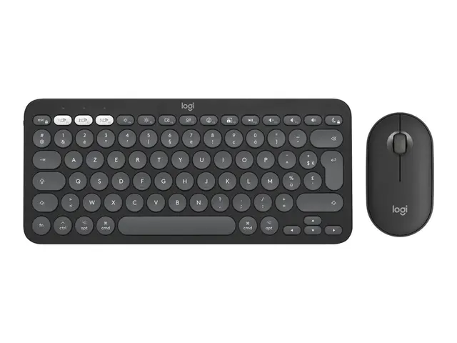 Logitech Pebble 2 Combo for Mac - Tastatur- og mussett trådløs Blu...