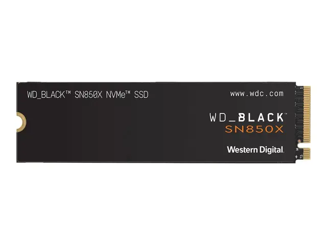 WD_BLACK SN850X NVMe SSD WDS400T2X0E - 4 TB intern M.2 2280 PCIe 4...