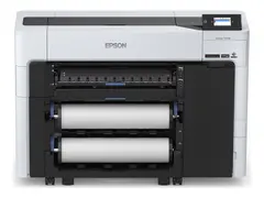Epson SureColor SC-T3700E - 24&quot; storformatsskriver farge - ink-jet - Rull (61 cm) - 2400 x 1200 dpi - 2.64 pin - inntil 130 kvm/time (mono) / inntil 130 kvm/time (farge) - USB, Gigabit LAN, Wi-Fi - kutter