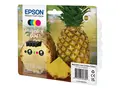 Epson 604 Multipack - 4-pack - svart, cyan, magenta, gul original - blister - blekkpatron - for Expression Home XP-2200, 2205, 3205, 4200, 4205; WorkForce WF-2910, 2930, 2935, 2950