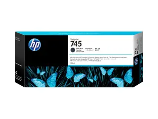 HP 745 - 300 ml - høykapasitets - matt svart original - DesignJet - blekkpatron - for DesignJet Z2600 PostScript, Z5600 PostScript