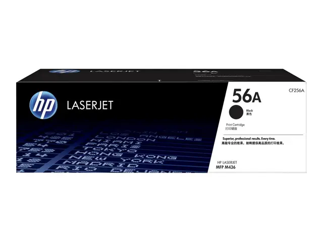 HP 56A - Svart original tonerpatron (CF256A) for LaserJet M436n MF...