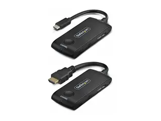 Startech - Trådløs video/lyd/infrarød-utvider HDMI, USB-C - opp til 20 m