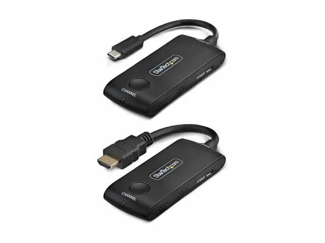 Startech - Trådløs video/lyd/infrarød-utvider - HDMI, USB-C - opp ...