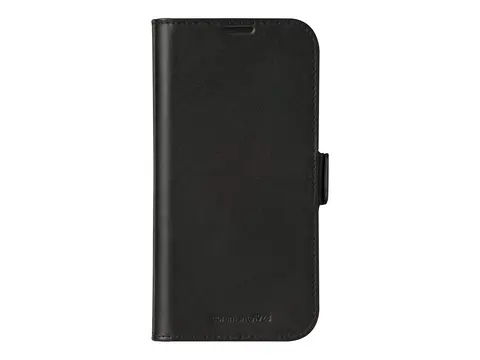 dbramante1928 Copenhagen - Lommebok for mobiltelefon helnarvet l&#230;r - svart - for Apple iPhone 16 Plus