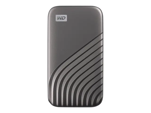 WD My Passport SSD WDBAGF0010BGY - kryptert 1 TB ekstern (bærbar) ...