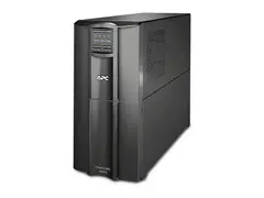 APC Smart-UPS SMT3000IC - UPS - AC 220/230/240 V 2700 watt - 3000 VA - RS-232, USB - utgangskontakter: 9 - svart - med APC SmartConnect