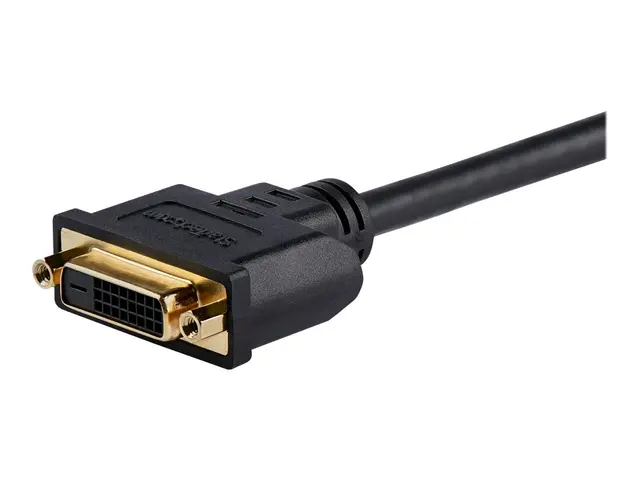 StarTech.com HDMI Male to DVI Female Adapter - 8in - 1080p DVI-D G...