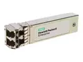 HPE X130 - SFP+ transceivermodul 10GbE - 10GBase-SR - LC - for HP A5830AF; HPE 12504, 5120, 5500, 5810, 5900AF, 5920AF; FlexFabric 1.92, 11908, 12902