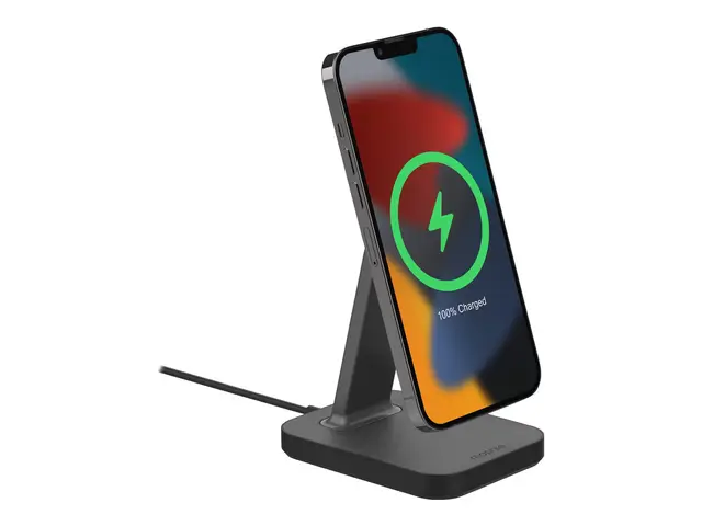 mophie snap+ - Trådløst ladestativ 15 watt svart Europa (unntatt I...