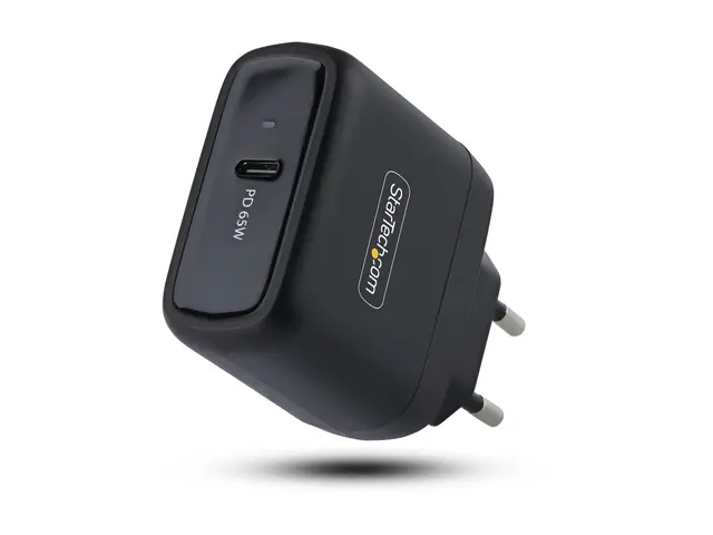 Startech - Strømadapter - kompakt, GaN - 65 watt - 5 A - PD 3.0, P...