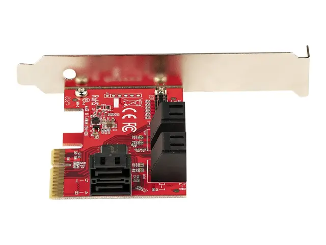 StarTech.com SATA PCIe Card, 6 Port Expansion card, 6Gbps Low/Full...