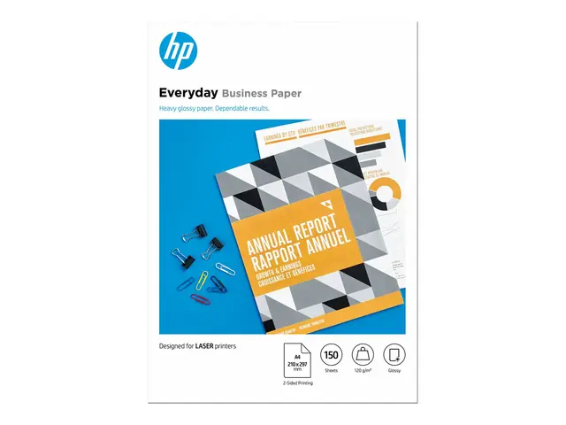 HP Everyday - Blank A4 (210 x 297 mm) 120 g/m² 150 ark fotopapir f...