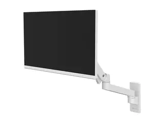 Ergotron LX Pro - Monteringssett (skjermarm) for LCD-skjerm - aluminium - hvit - skjermstørrelse: inntil 34" - veggmonterbar