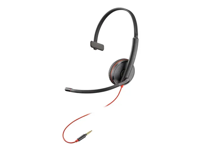 Poly Blackwire 3215 - 3200 Series hodesett on-ear kablet 3,5 mm ja...
