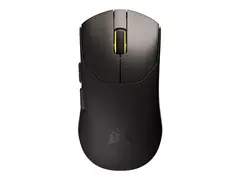 CORSAIR SABRE V2 PRO ULTRALIGHT - Mus - optisk 5 knapper - kablet, trådløs - 2.4 GHz - USB trådløs mottaker - svart