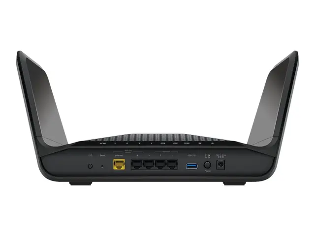 NETGEAR RAX70 - Trådløs ruter 4-portssvitsj 1GbE Wi-Fi 6 Trippelbånd