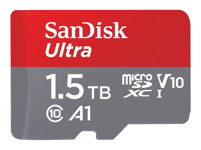 SanDisk Ultra - Flashminnekort (microSDXC til SD-adapter inkludert...