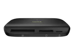 SanDisk ImageMate PRO - Kortleser (microSD, microSDHC, microSDXC, SD, SDHC, SDXC, SDHC UHS-I, SDHC UHS-II, SDXC UHS-I, SDHC UHS-II, CF) USB 3.0/USB-C