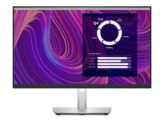 Dell P2423D - LED-skjerm - 23.8&quot; - 2560 x 1440 QHD @ 60 Hz IPS - 300 cd/m&#178; - 1000:1 - 5 ms - HDMI, DisplayPort - svart - TAA-samsvar - med 3-&#229;rs Advanced Exchange Service and Limited Hardware Warranty
