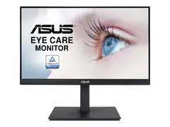 ASUS VA229QSB - LED-skjerm - 21.5" 1920 x 1080 Full HD (1080p) @ 75 Hz - IPS - 250 cd/m² - 1000:1 - 5 ms - HDMI, VGA, DisplayPort - høyttalere - svart