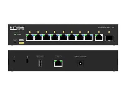 NETGEAR AV Line M4250-9G1F-PoE+ - Switch L3 Styrt 8 x 10/100/1000 ...