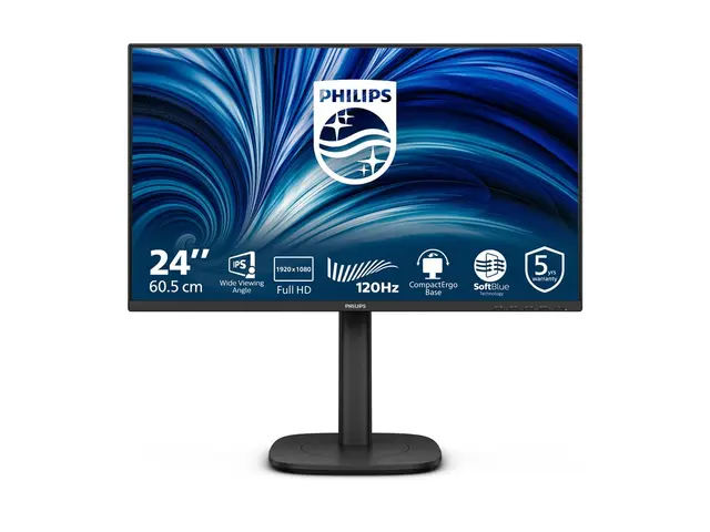 Philips 24B2N3200J - 3000 Series LED-skjerm 24" (23.8" synlig) 192...