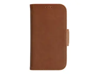 KEY Nordfjord - Lommebok for mobiltelefon 100 % resirkulert plast - gullbrun - for Apple iPhone 13 mini