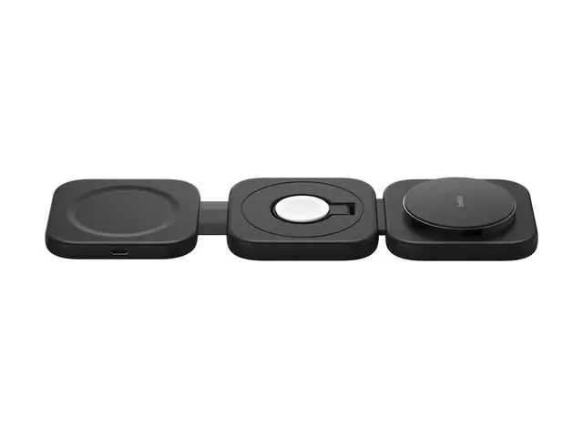 Belkin BoostCharge Pro 3-in-1 - Trådløs ladepute magnetisk med Qi2...