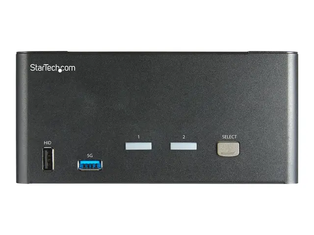 Startech 2 Port Triple Monitor DisplayPort KVM Switch, 4K 60Hz UHD...