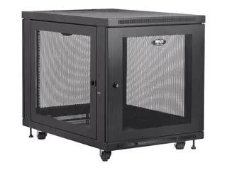 Eaton Tripp Lite Series 12U Rack Enclosure Server Cabinet Doors &amp; Sides 300lb Capacity Rack skap - svart - 12U - 19&quot;