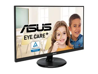 ASUS VA24DQF - LED-skjerm - gaming 24" (23.8" synlig) - 1920 x 1080 Full HD (1080p) @ 100 Hz - IPS - 250 cd/m² - 1300:1 - 1 ms - HDMI, DisplayPort - høyttalere - svart