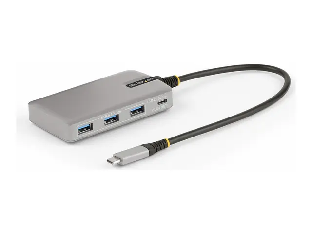 StarTech.com 4-Port USB-C Hub with DP Alt Mode Video Output 4K 60H...