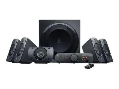 Logitech Z-906 - Høyttalersystem - for hjemmeteater - 5,1 kanaler ...