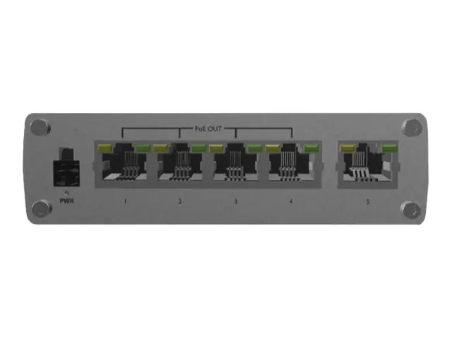 Teltonika TSW100 - Switch - ikke-styrt - 5 x 10/100/1000 (1 PoE) -...