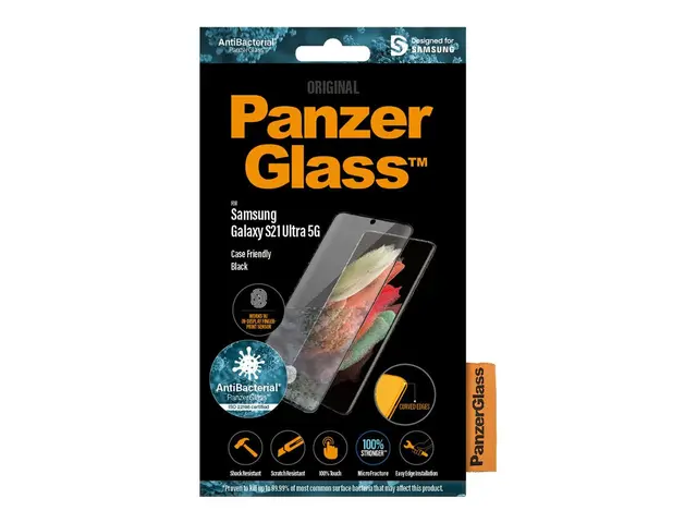 PanzerGlass Case Friendly - Skjermbeskyttelse for mobiltelefon - g...